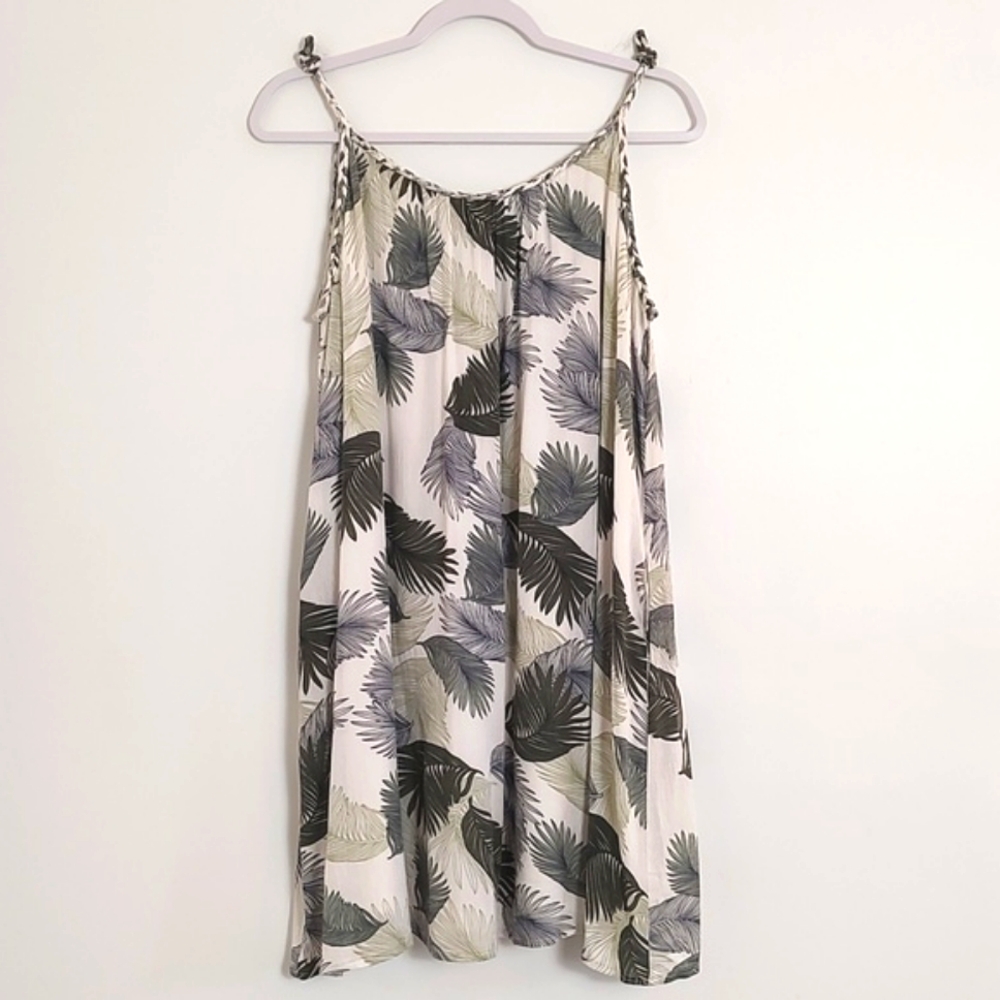 Papermoon Womens Lose Fit Midi Braided Trim w/Pockets/Size M (NWT)
